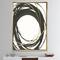 Designart - Gold Glamour Circle II - Posh & Luxe Canvas in Gold Frame
